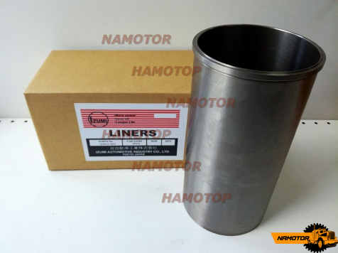 Гильза ДВС KOMATSU S6D110. SA6D110. 6D110. 6138-21-2210 6138-21-2211.  